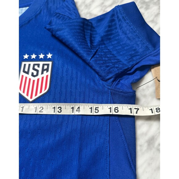 Nike 2024 USWNT 4Star USA Adv vaporKnit Away Soccer Jersey FJ1526 418 Kids Large - Picture 14 of 14